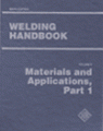 Welding Handbook, Volume 4 : Materials and Applications, Part 1, 9th Edition
