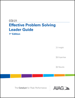 cqi 21 effective problem solving leader guide pdf